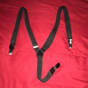 Black suspenders